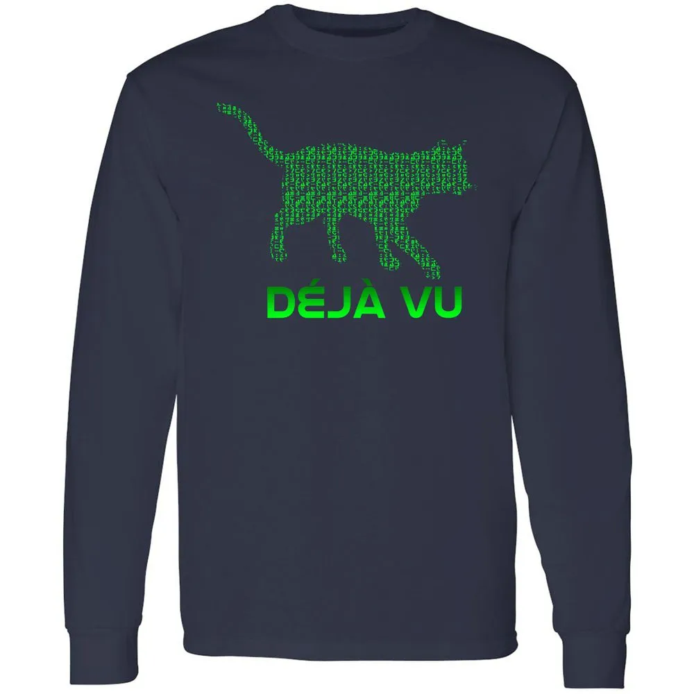 Long Sleeve T-Shirt - 737V36N6 - Navy - 2
