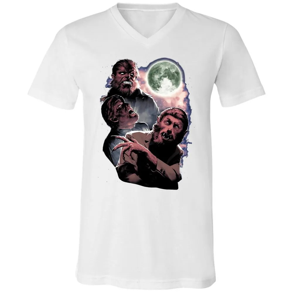 Unisex V-Neck T-Shirt - L399LW31 - White - 5
