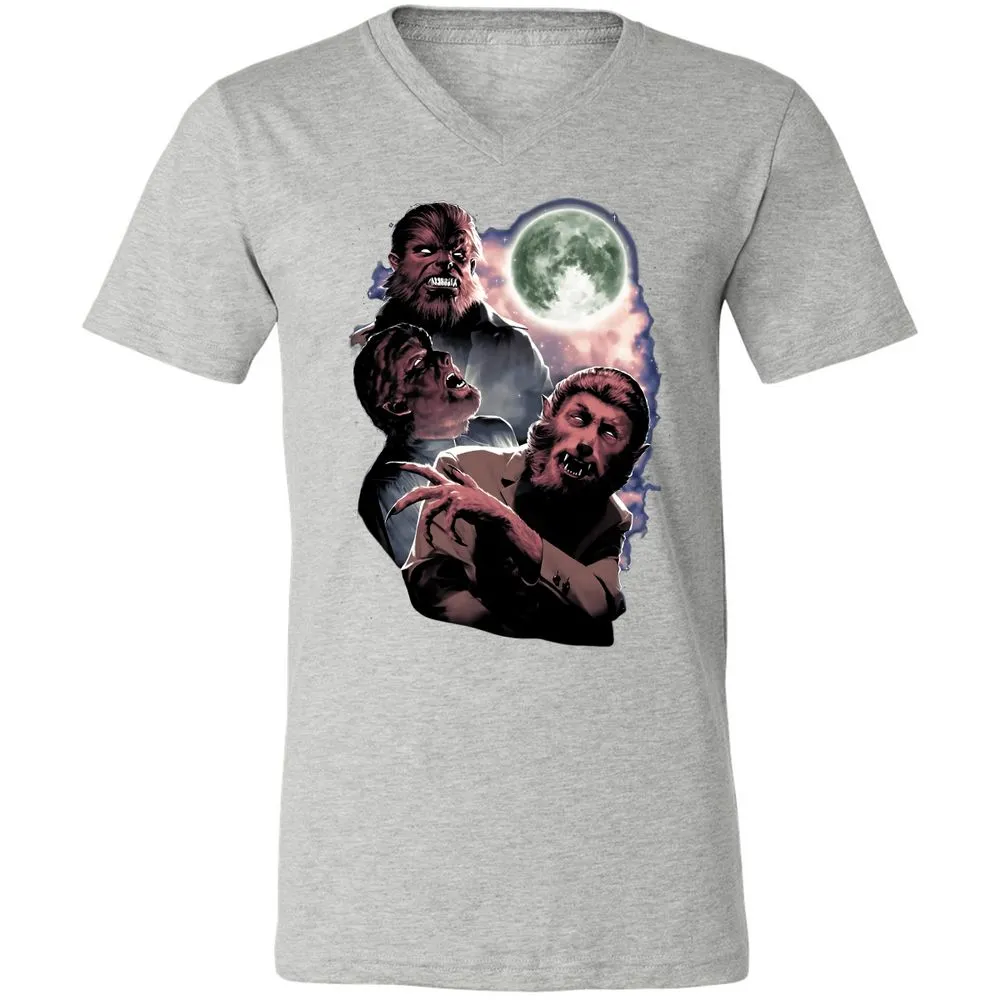 Unisex V-Neck T-Shirt - L399LW31 - Athletic Heather - 7