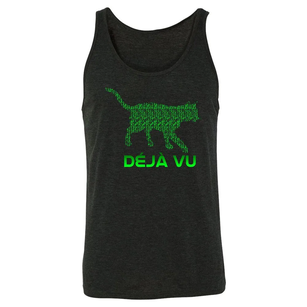 Unisex Jersey Tank - HYNYBREY - Charcoal Black Triblend - 5
