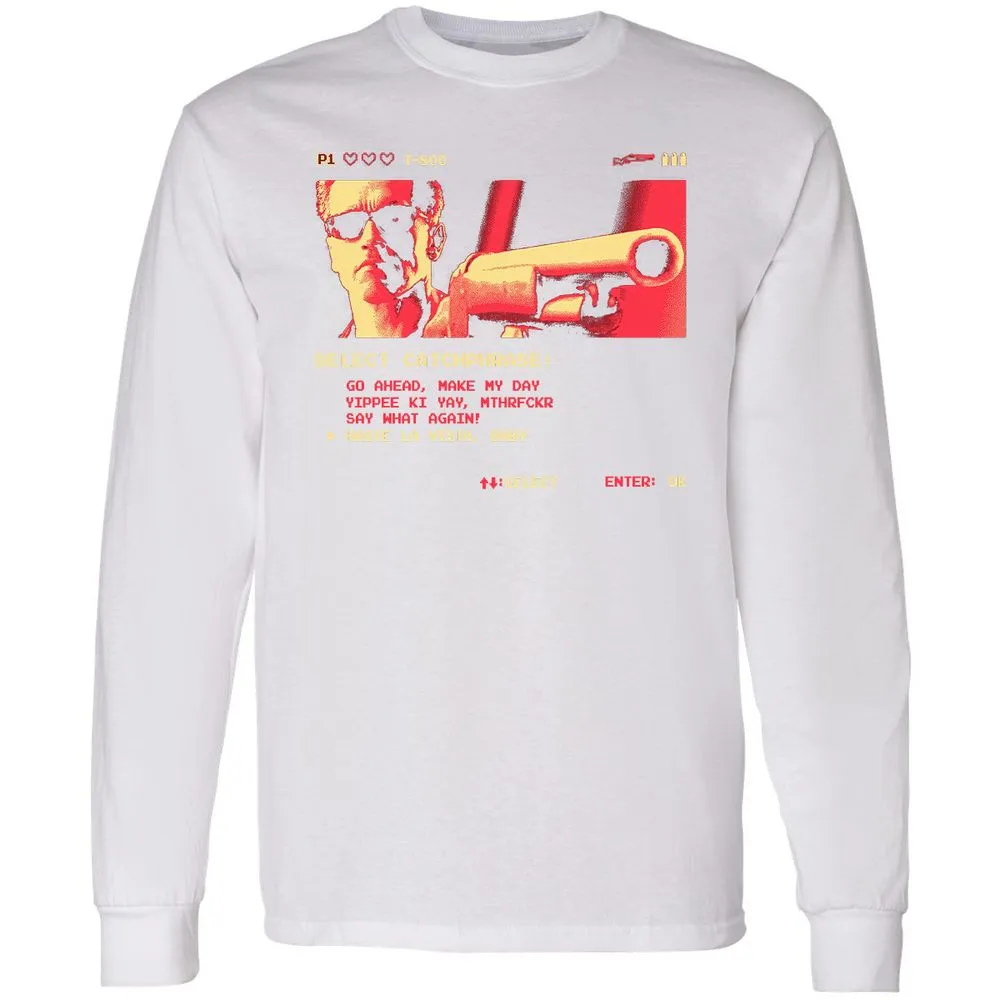 Long Sleeve T-Shirt - US1QCHNA - White - 5