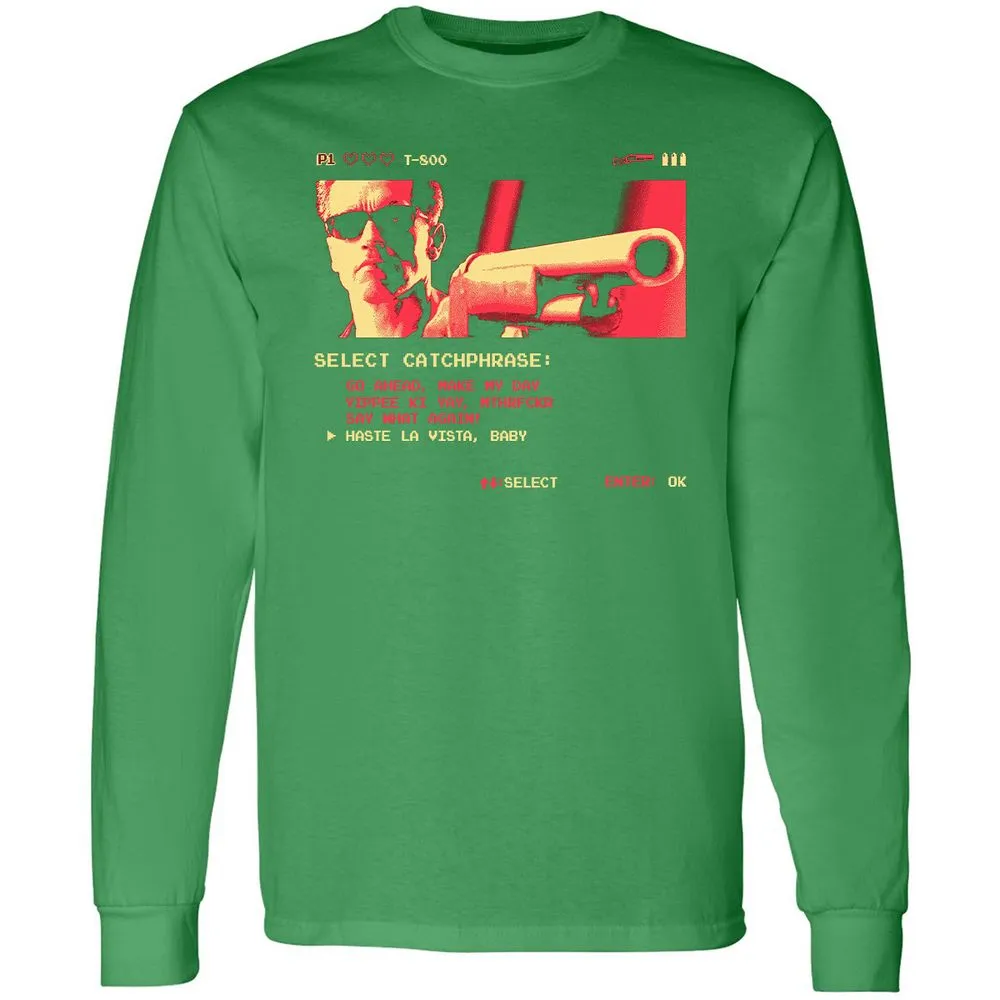 Long Sleeve T-Shirt - US1QCHNA - Irish Green - 10
