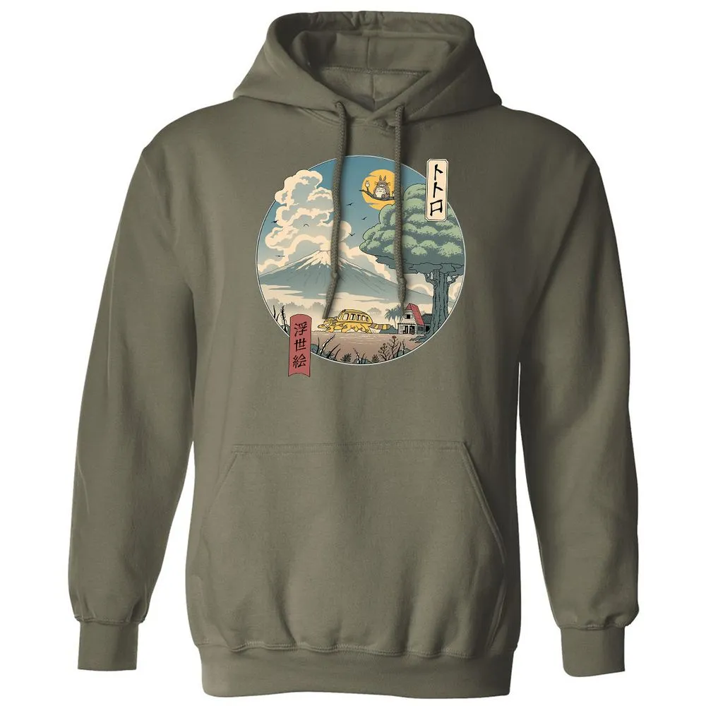Classic Unisex Hoodie - E6NG66GN - Military Green - 4