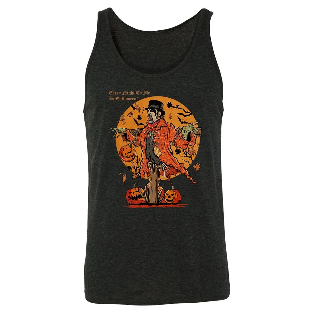 Unisex Jersey Tank - CMHJE4MT - Charcoal Black Triblend - 5