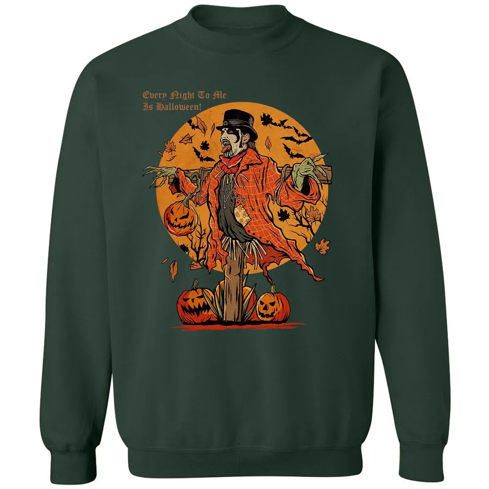 Classic Unisex Sweatshirt - 5K1EHUEZ - Forest Green - 4