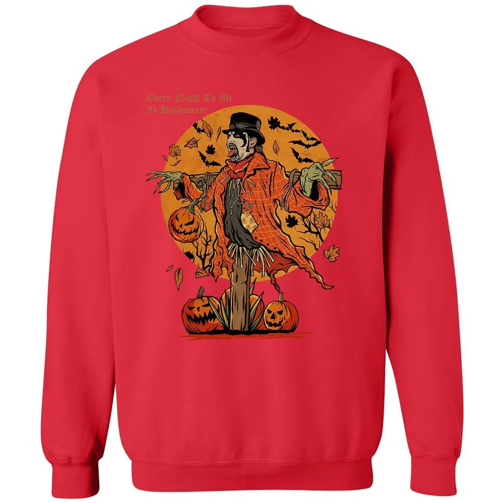 Classic Unisex Sweatshirt - 5K1EHUEZ - Red - 5