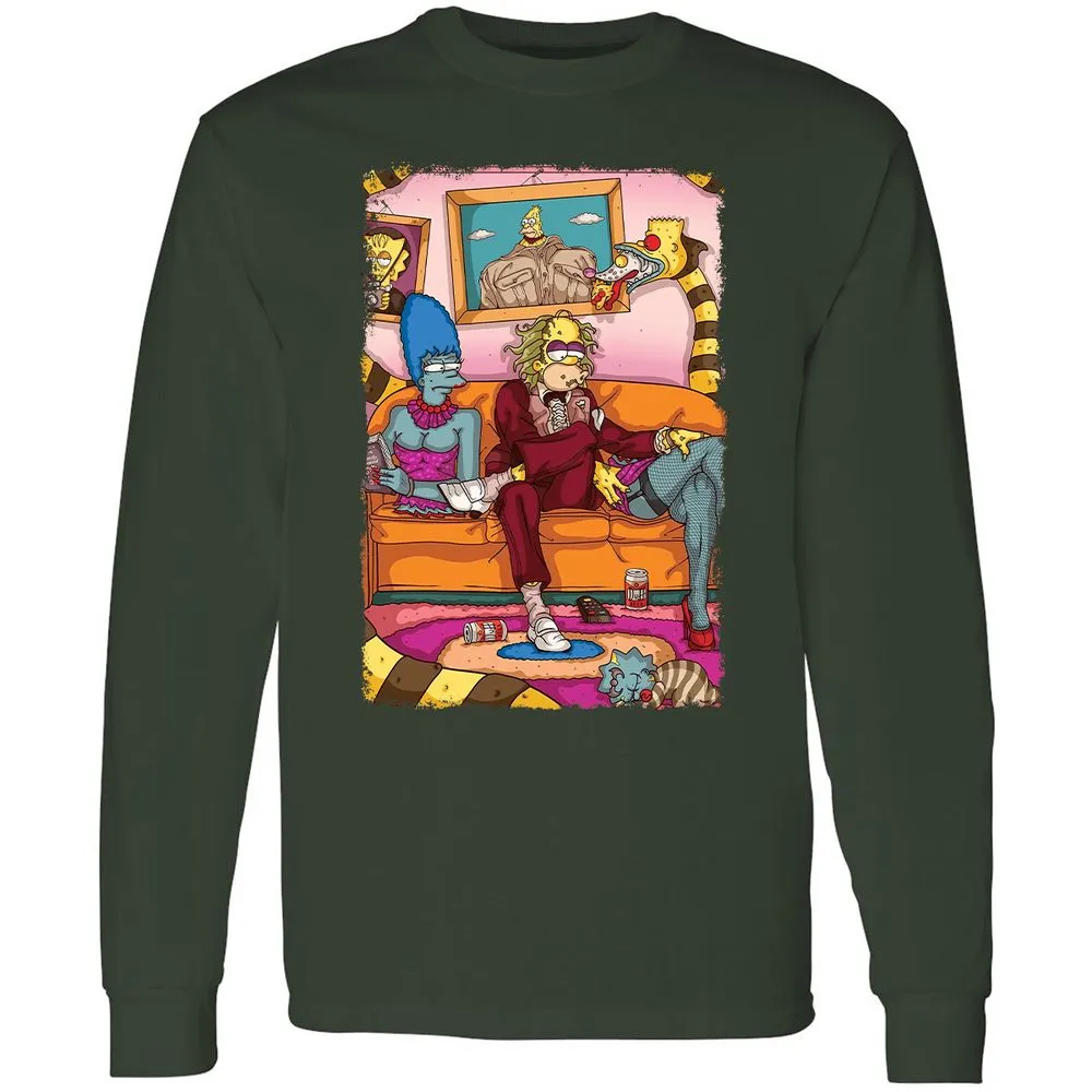 Long Sleeve T-Shirt - 21TJ8W3V - Forest Green - 4