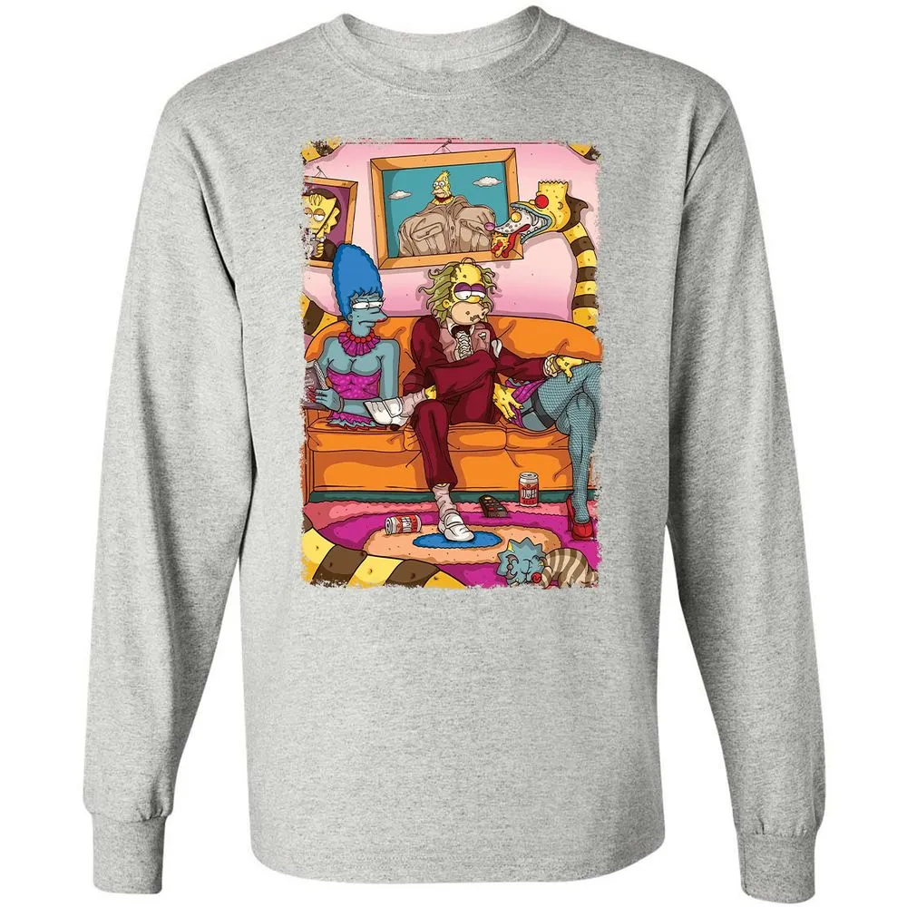 Long Sleeve T-Shirt - 21TJ8W3V - Ash - 7