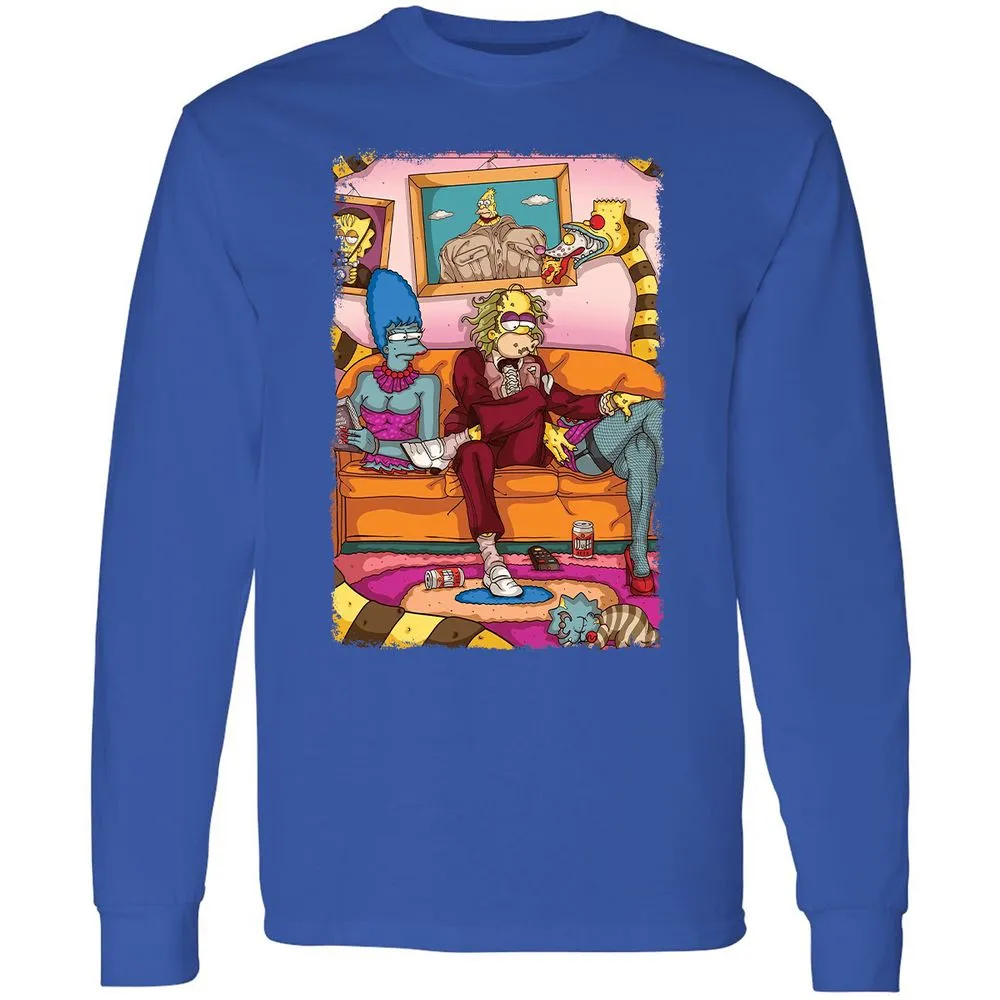 Long Sleeve T-Shirt - 21TJ8W3V - Royal - 8