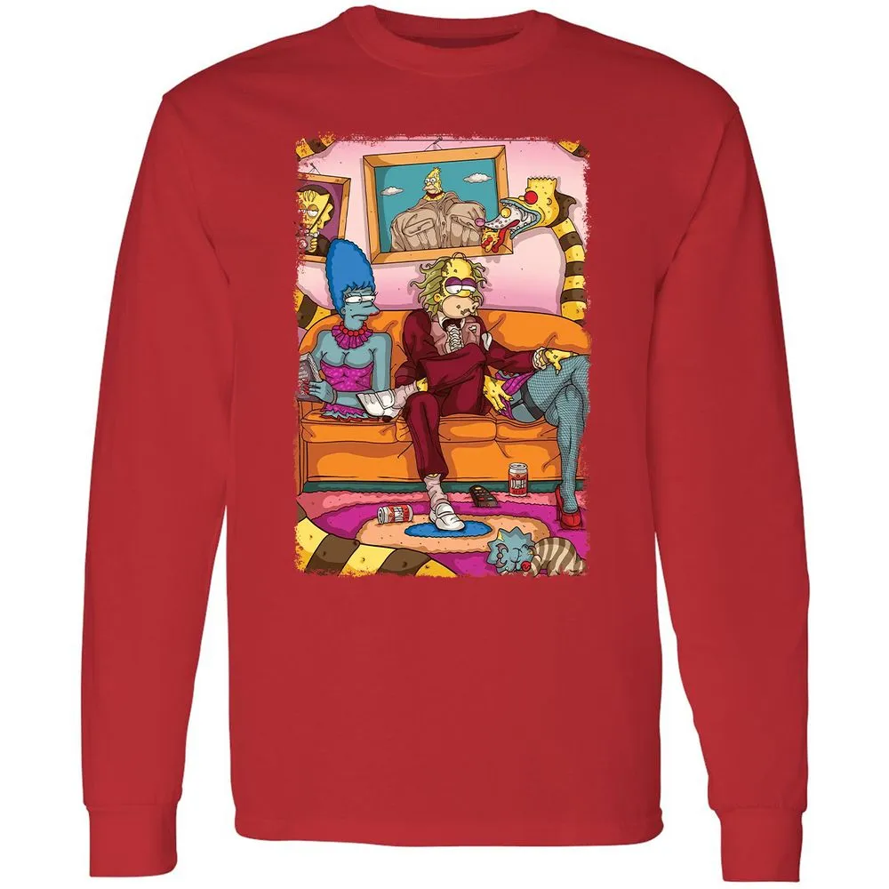 Long Sleeve T-Shirt - 21TJ8W3V - Red - 14