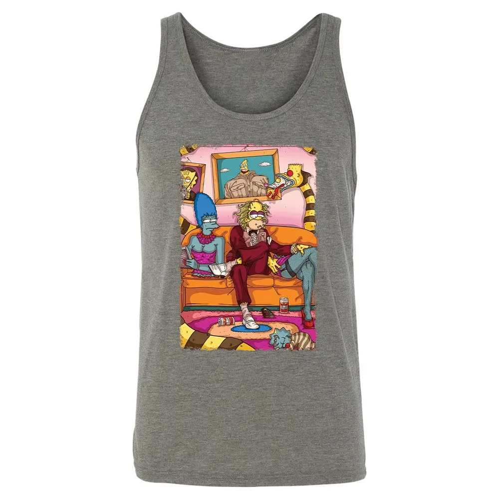 Unisex Jersey Tank - K3UB7DQ6 - Grey Triblend - 8