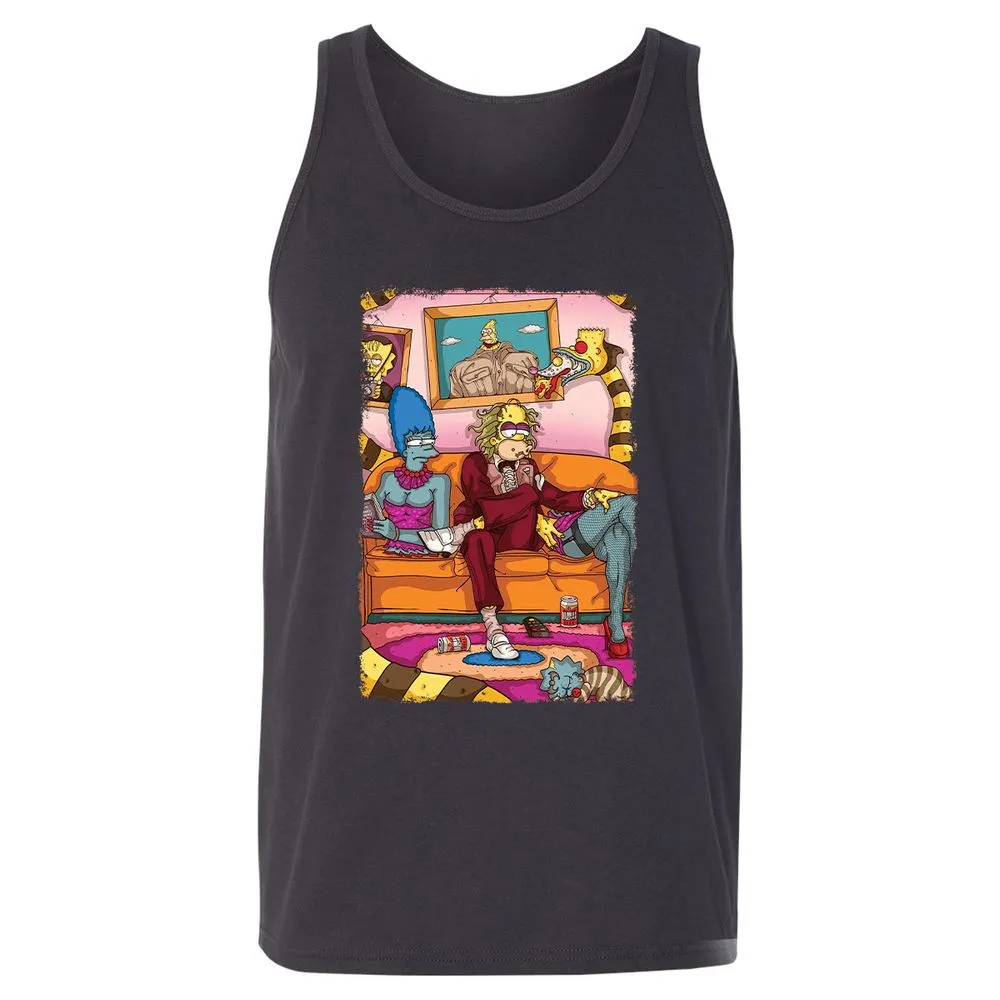 Unisex Jersey Tank - K3UB7DQ6 - Dark Grey - 7