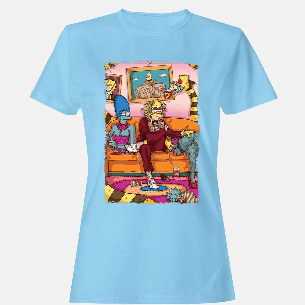 Women's T-Shirt - 8FGFK9MG - Light Blue - 8
