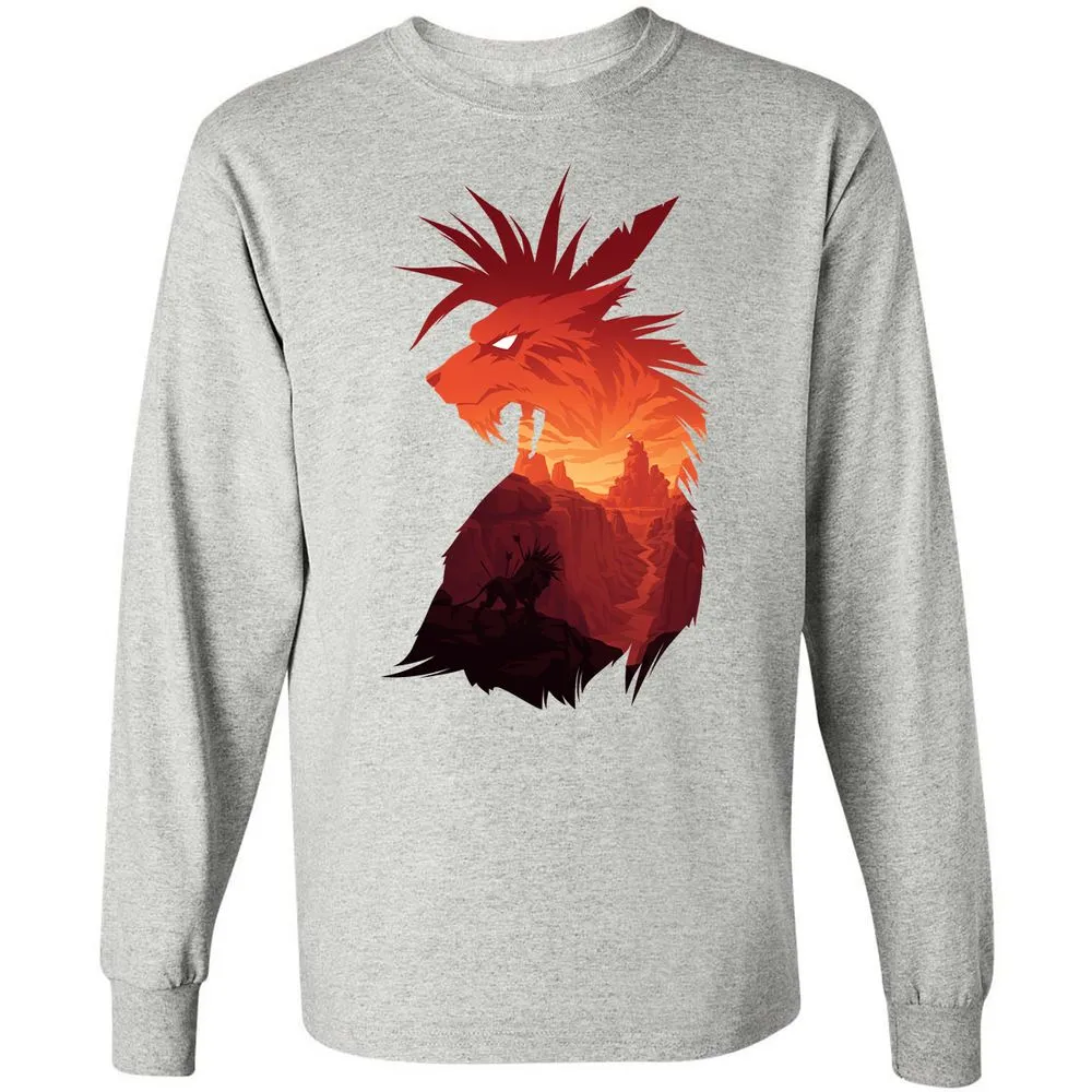 Long Sleeve T-Shirt - 8BLT1LVK - Ash - 7