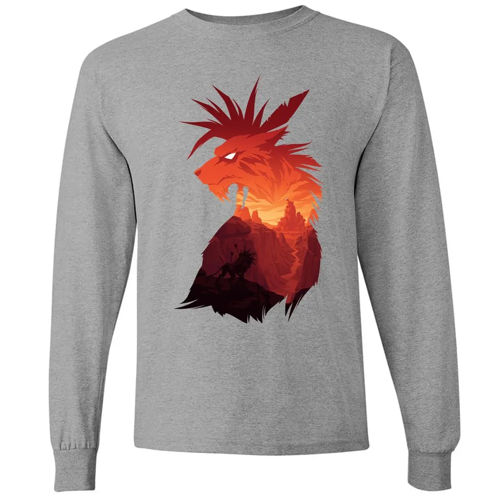 Long Sleeve T-Shirt - 8BLT1LVK - Graphite Heather - 6