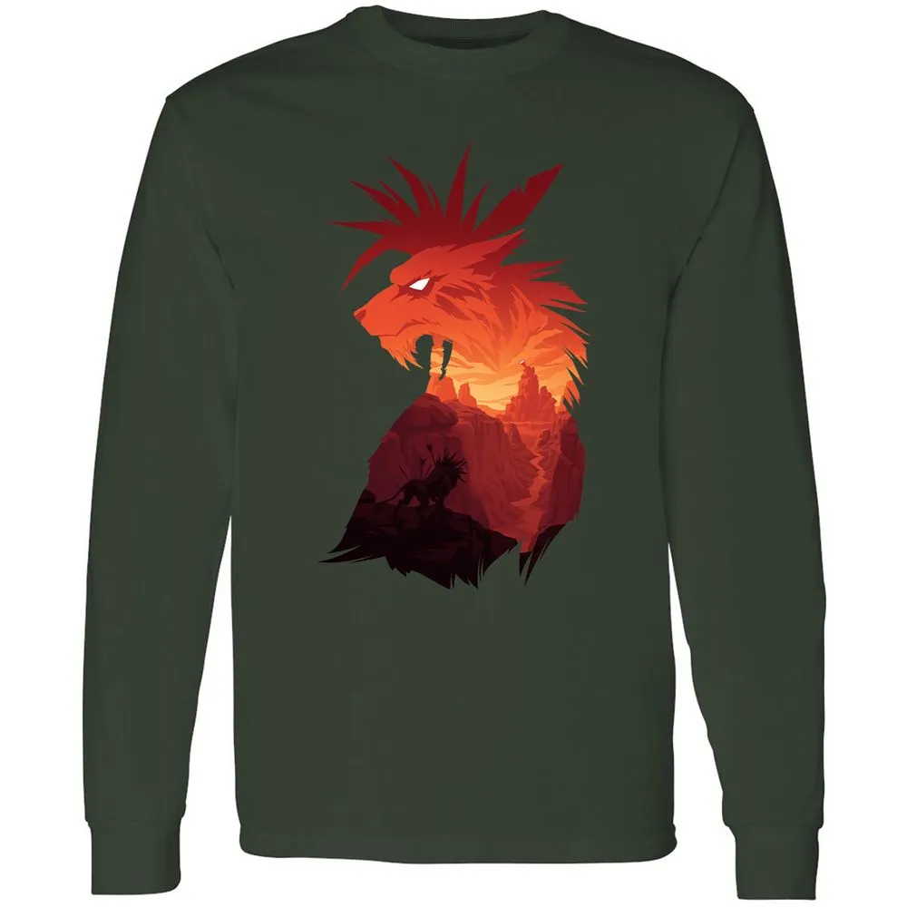 Long Sleeve T-Shirt - 8BLT1LVK - Forest Green - 4