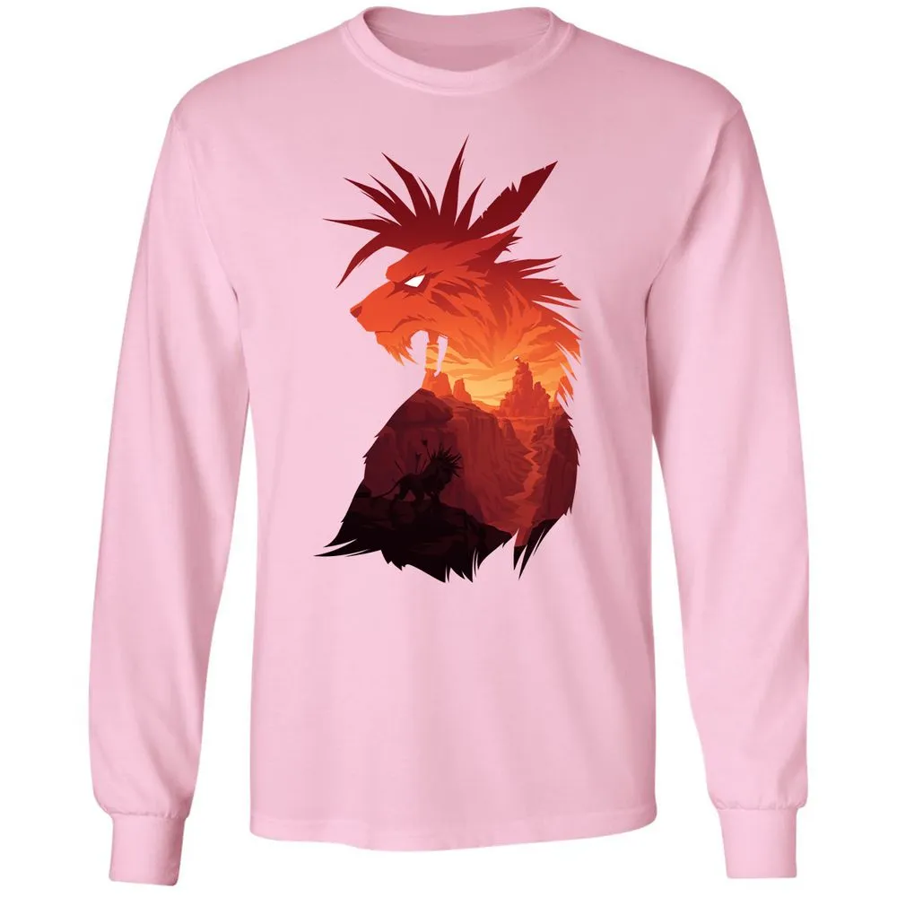 Long Sleeve T-Shirt - 8BLT1LVK - Light Pink - 3