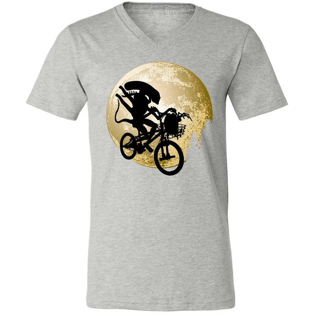 Unisex V-Neck T-Shirt - G3YM7JHR - Athletic Heather - 7