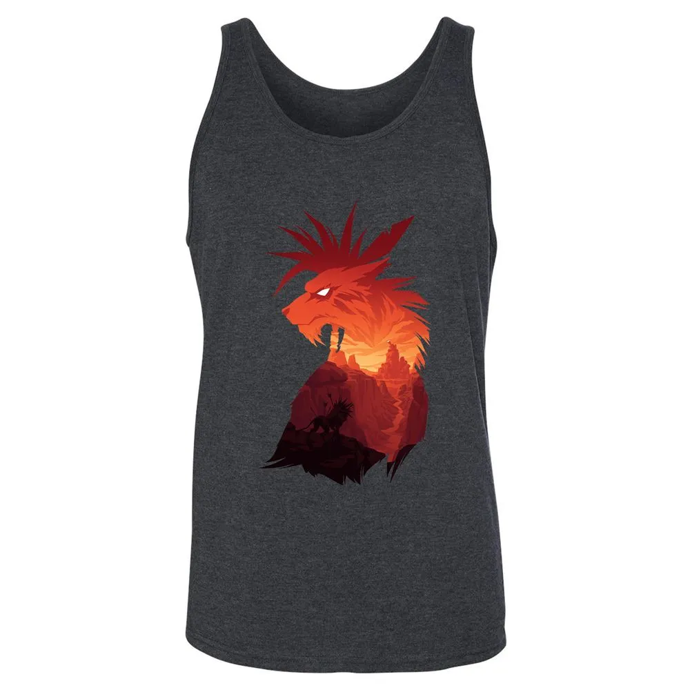 Unisex Jersey Tank - DRPL2MG5 - Dark Grey Heather - 6