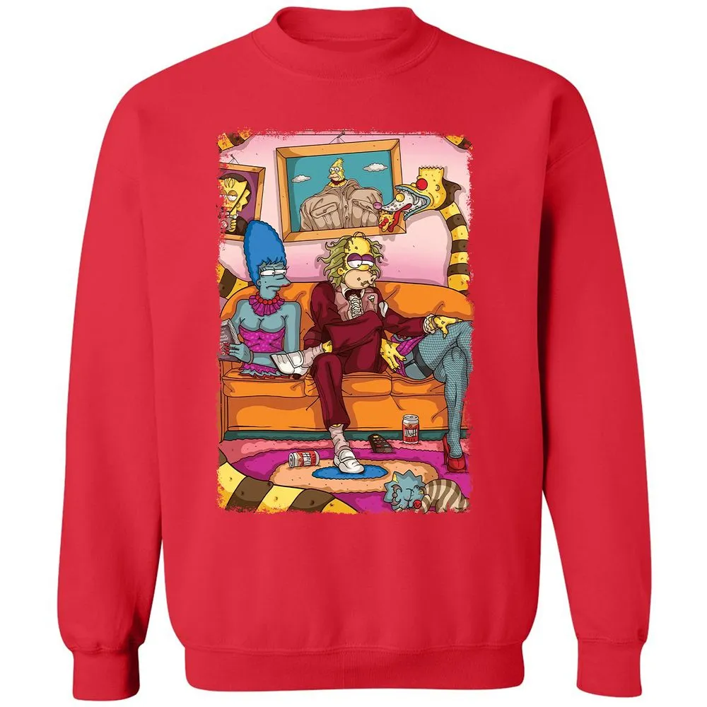 Classic Unisex Sweatshirt - FJMGFF5R - Red - 5
