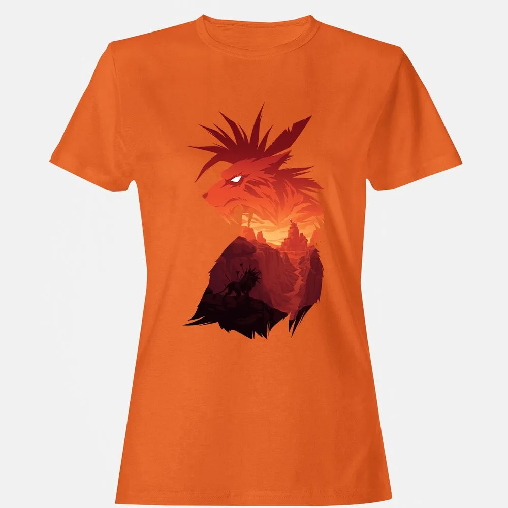 Women's T-Shirt - Y89EXNYM - Orange - 11