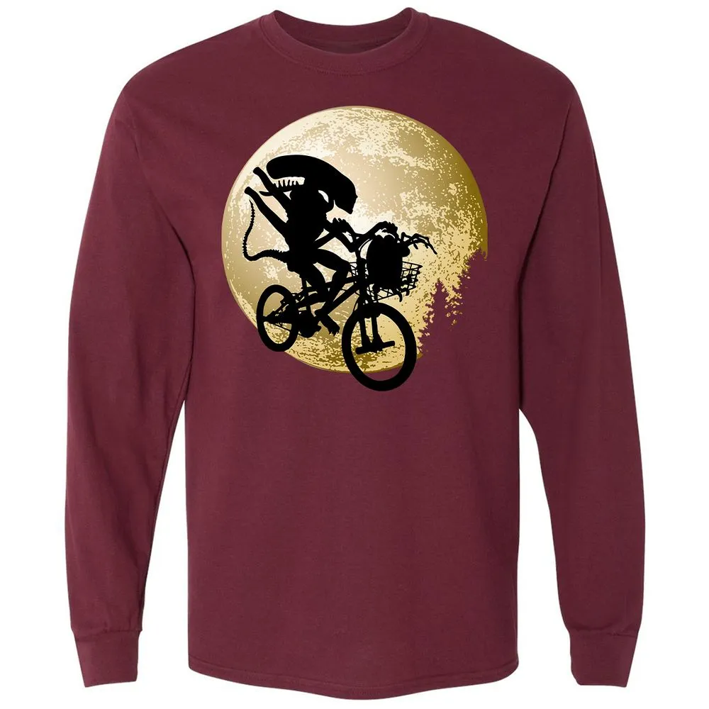 Long Sleeve T-Shirt - G6WHV1HH - Maroon - 11