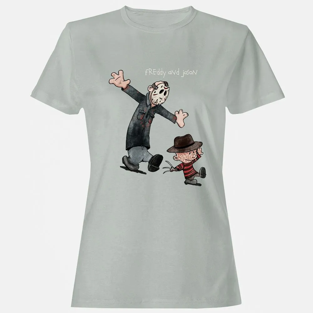 Women's T-Shirt - S1SDWNKJ - Ash - 2