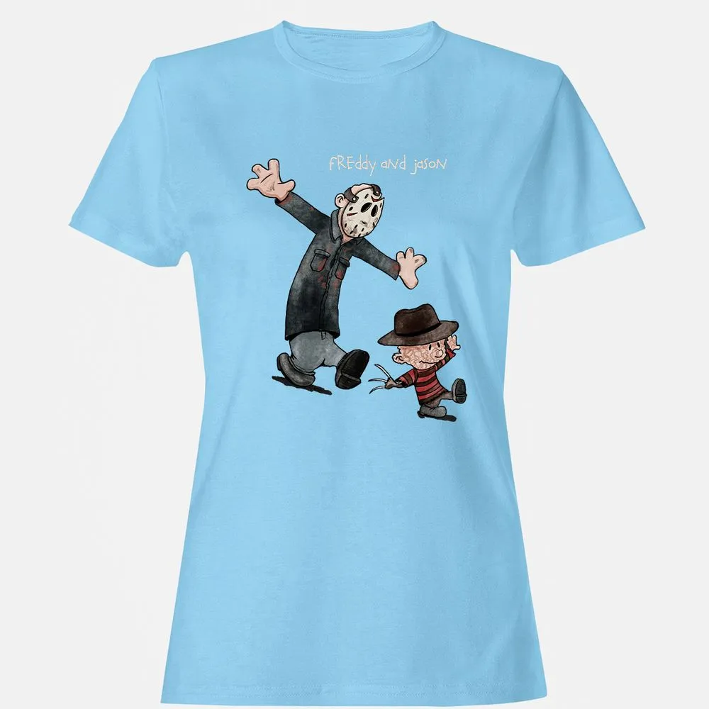 Women's T-Shirt - S1SDWNKJ - Light Blue - 8