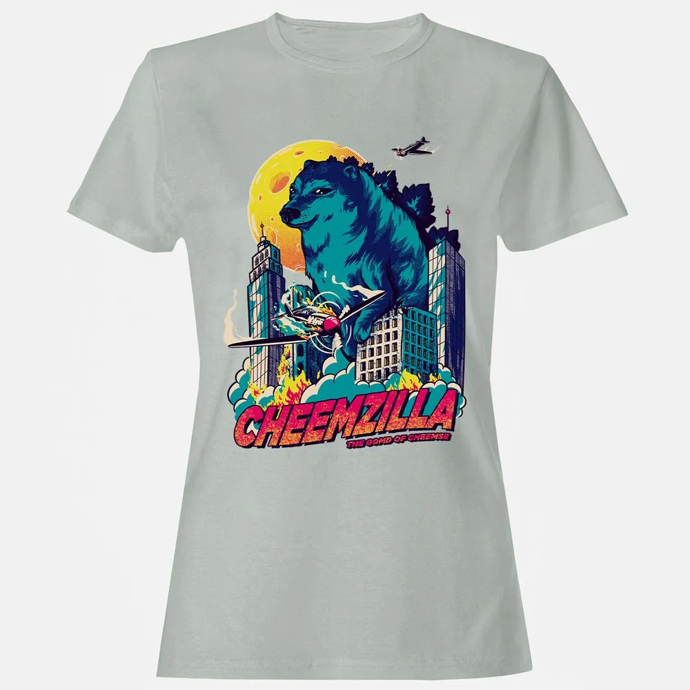 Women's T-Shirt - L333P5VJ - Ash - 2