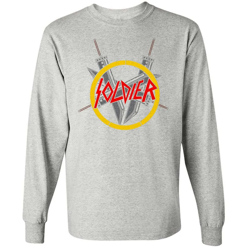 Long Sleeve T-Shirt - DXMPEDKM - Ash - 7