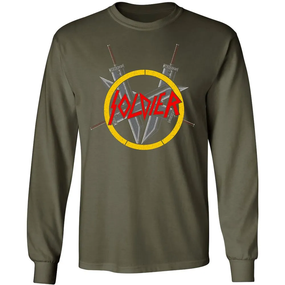 Long Sleeve T-Shirt - DXMPEDKM - Military Green - 16