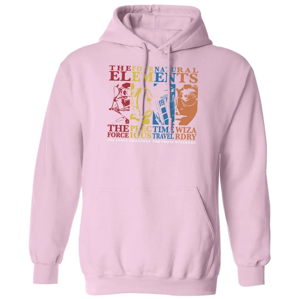 Classic Unisex Hoodie - SGGJXXW9 - Light Pink - 3