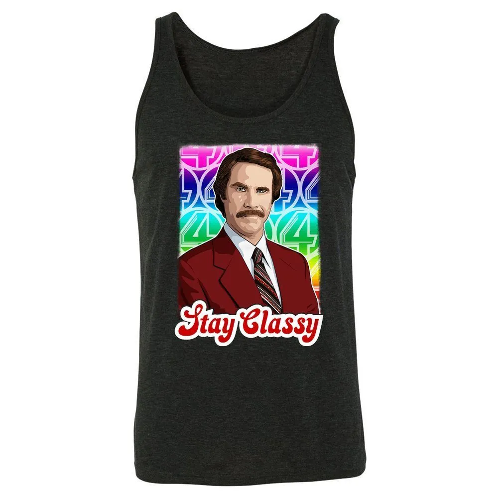 Unisex Jersey Tank - KE578HH7 - Charcoal Black Triblend - 5