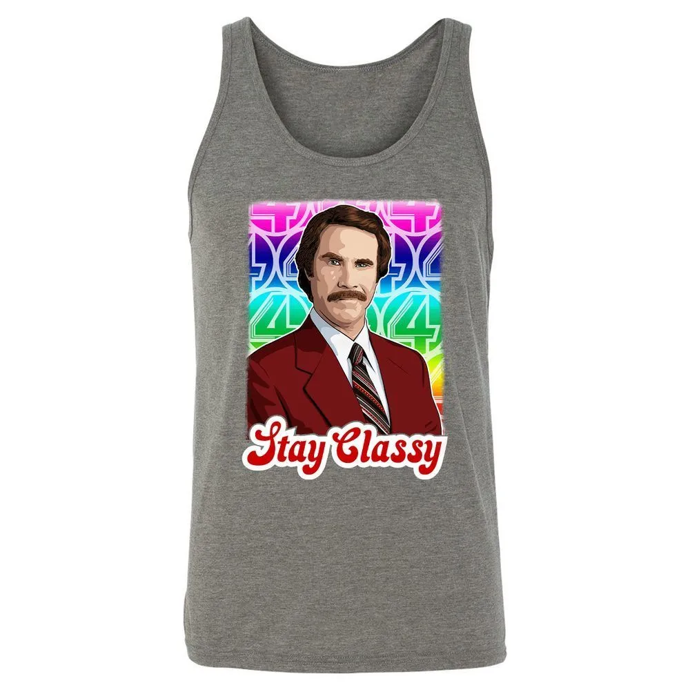 Unisex Jersey Tank - KE578HH7 - Grey Triblend - 8