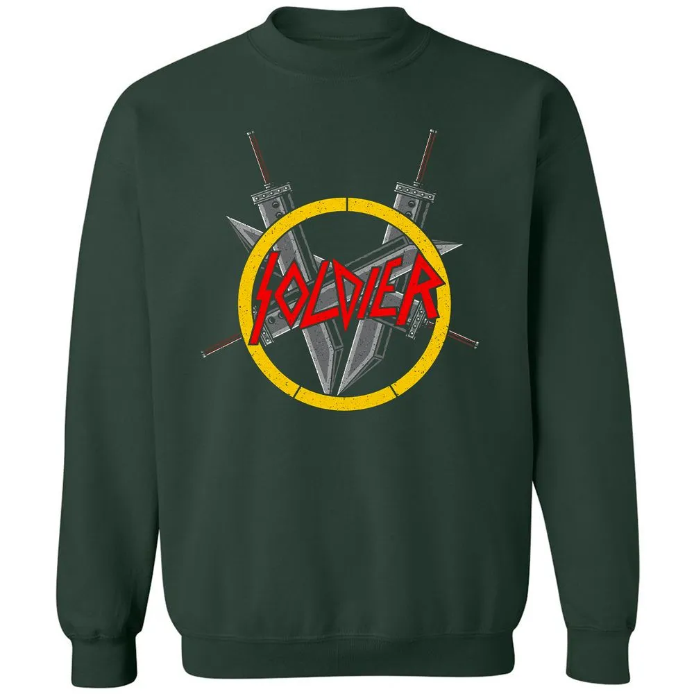 Classic Unisex Sweatshirt - E948EJ4Y - Forest Green - 4