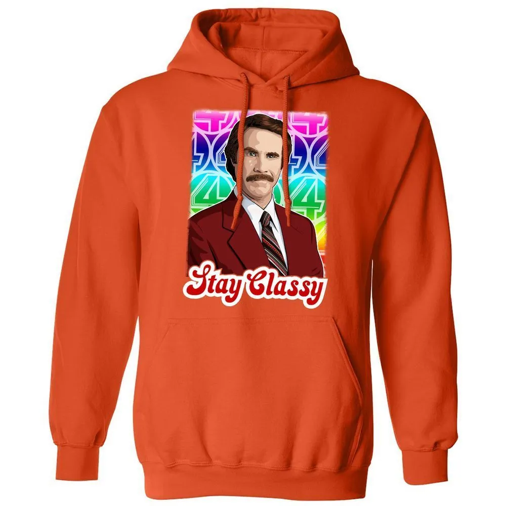 Classic Unisex Hoodie - XVA5S8A4 - Orange - 10