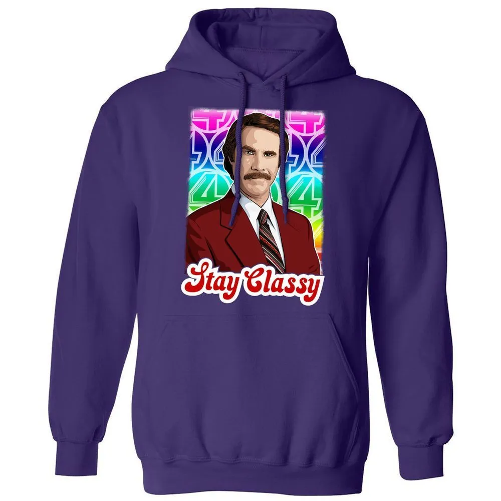 Classic Unisex Hoodie - XVA5S8A4 - Purple - 6