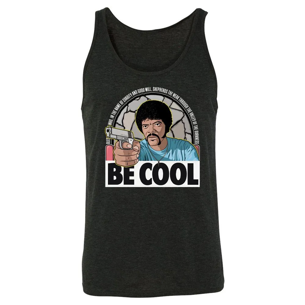 Unisex Jersey Tank - 9G5TQBJ2 - Charcoal Black Triblend - 5