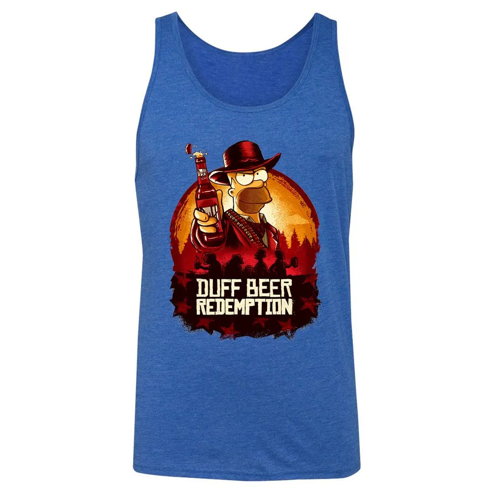Unisex Jersey Tank - MRQ211PR - True Royal Triblend - 12