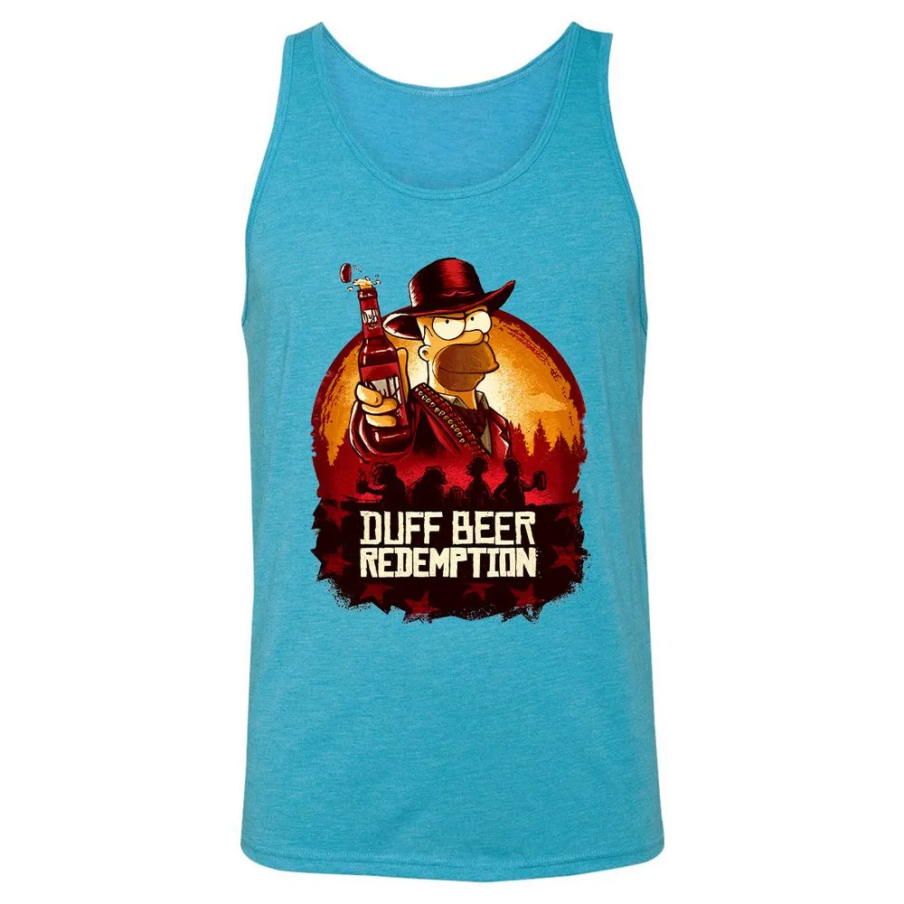 Unisex Jersey Tank - MRQ211PR - Aqua Triblend - 3