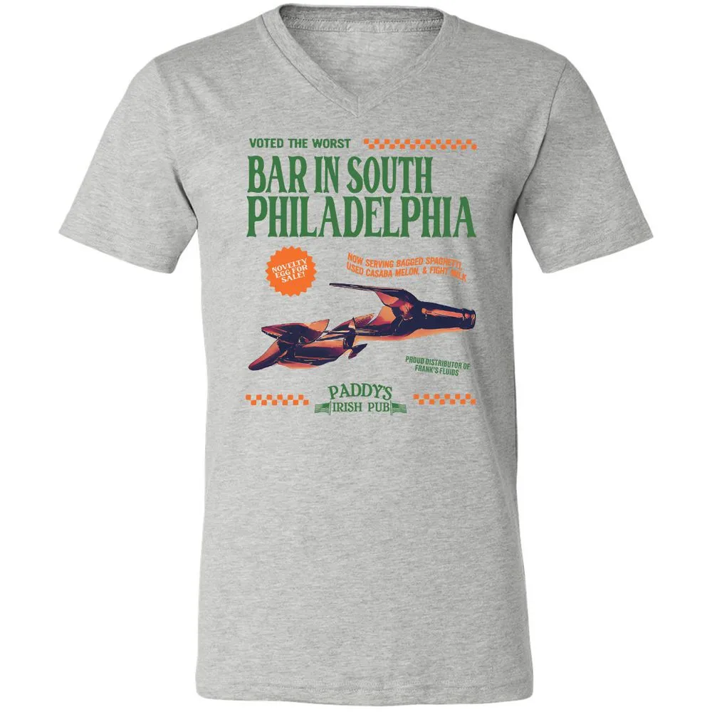 Unisex V-Neck T-Shirt - VDDTA4A1 - Athletic Heather - 7