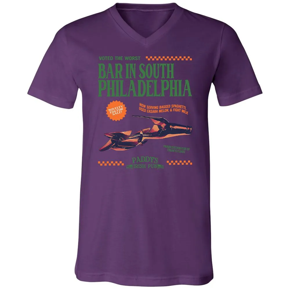 Unisex V-Neck T-Shirt - VDDTA4A1 - Team Purple - 9