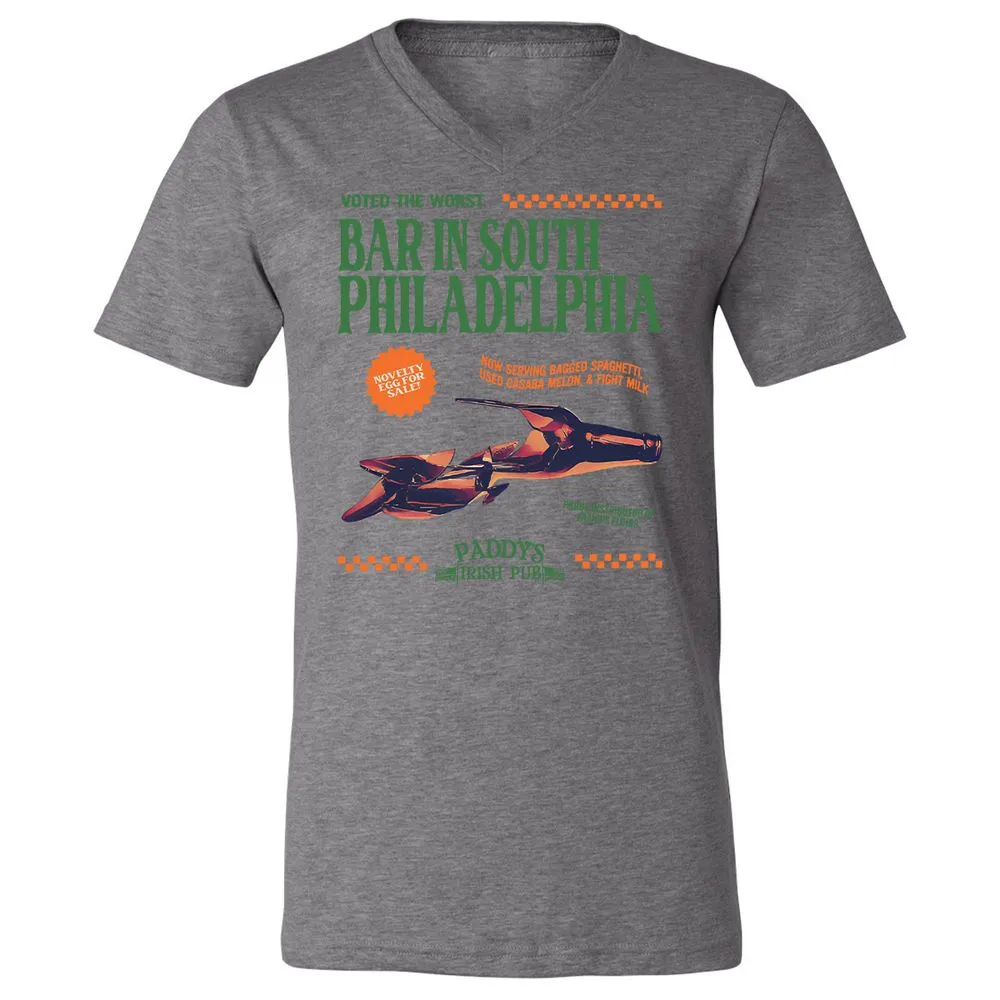 Unisex V-Neck T-Shirt - VDDTA4A1 - Deep Heather - 13