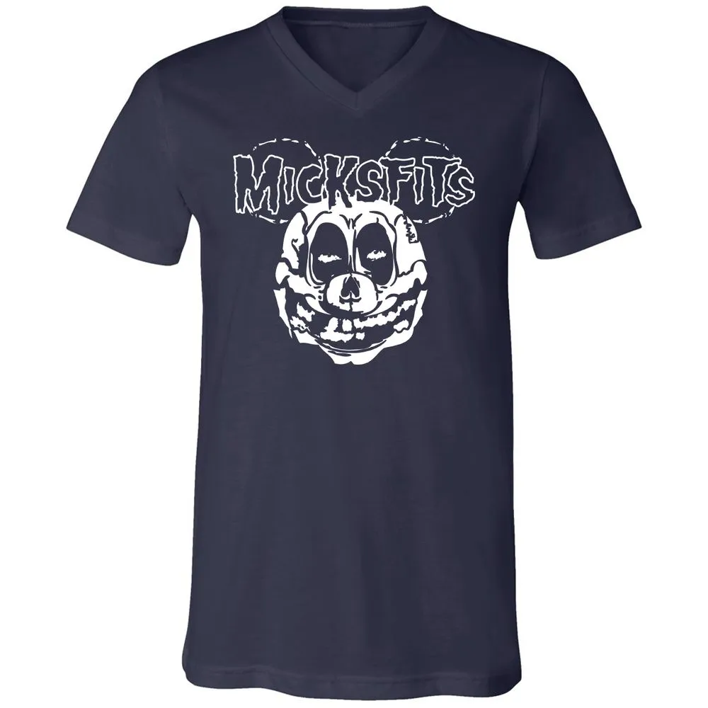 Unisex V-Neck T-Shirt - 1S1WN6DR - Navy - 2