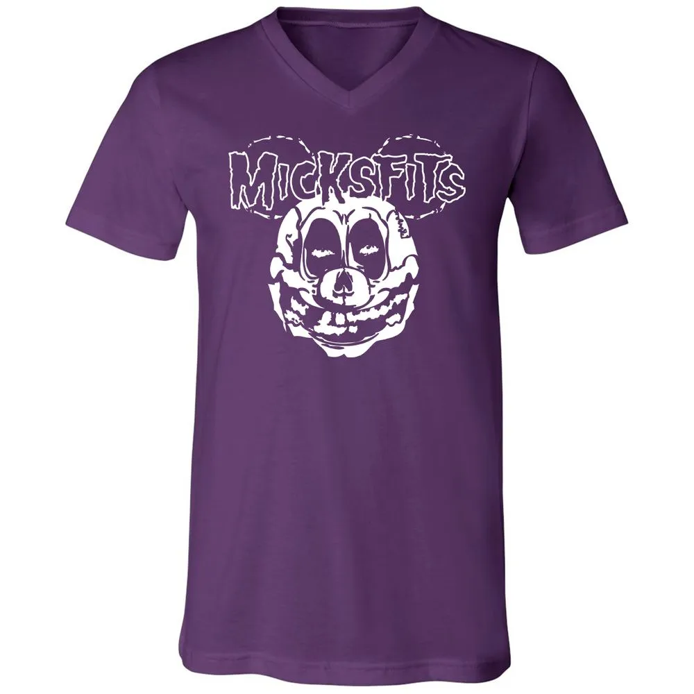 Unisex V-Neck T-Shirt - 1S1WN6DR - Team Purple - 9