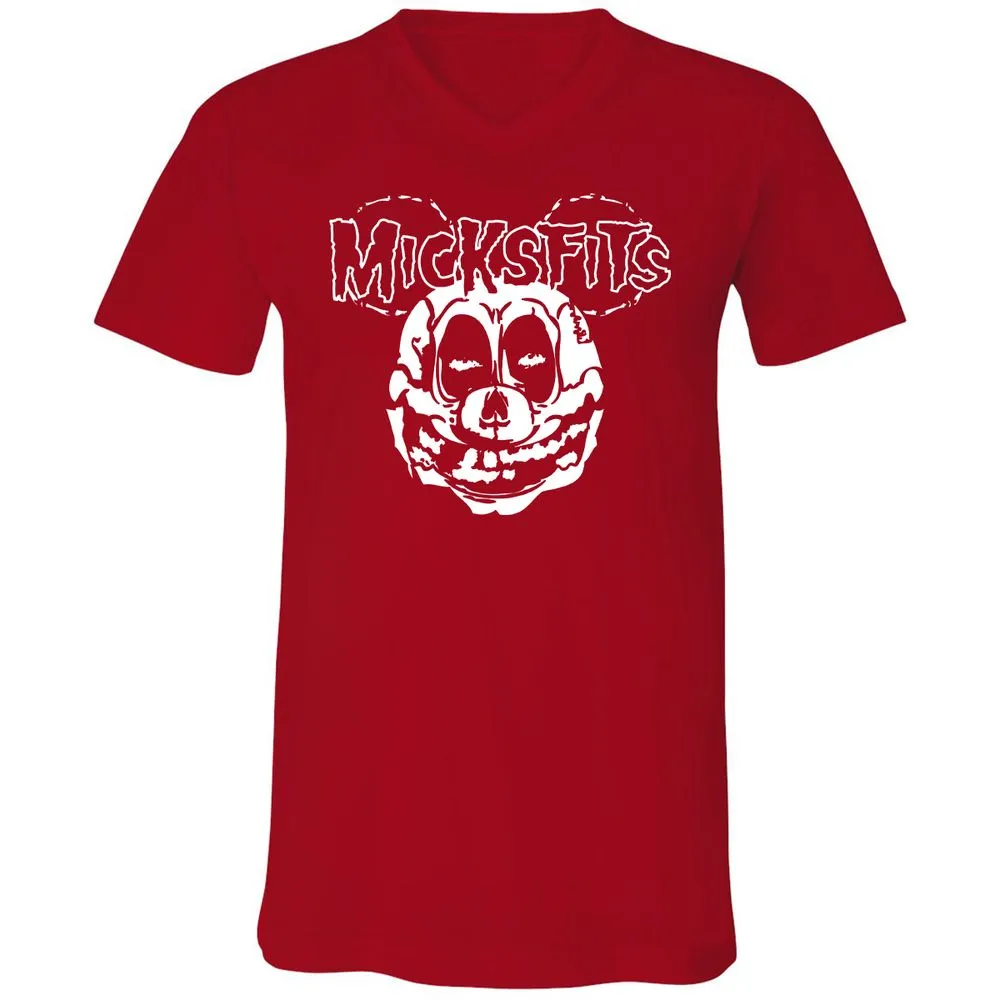 Unisex V-Neck T-Shirt - 1S1WN6DR - Red - 3