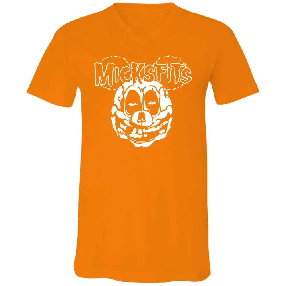 Unisex V-Neck T-Shirt - 1S1WN6DR - Orange - 11