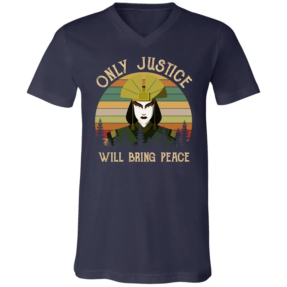 Unisex V-Neck T-Shirt - WK3SZT3T - Navy - 2