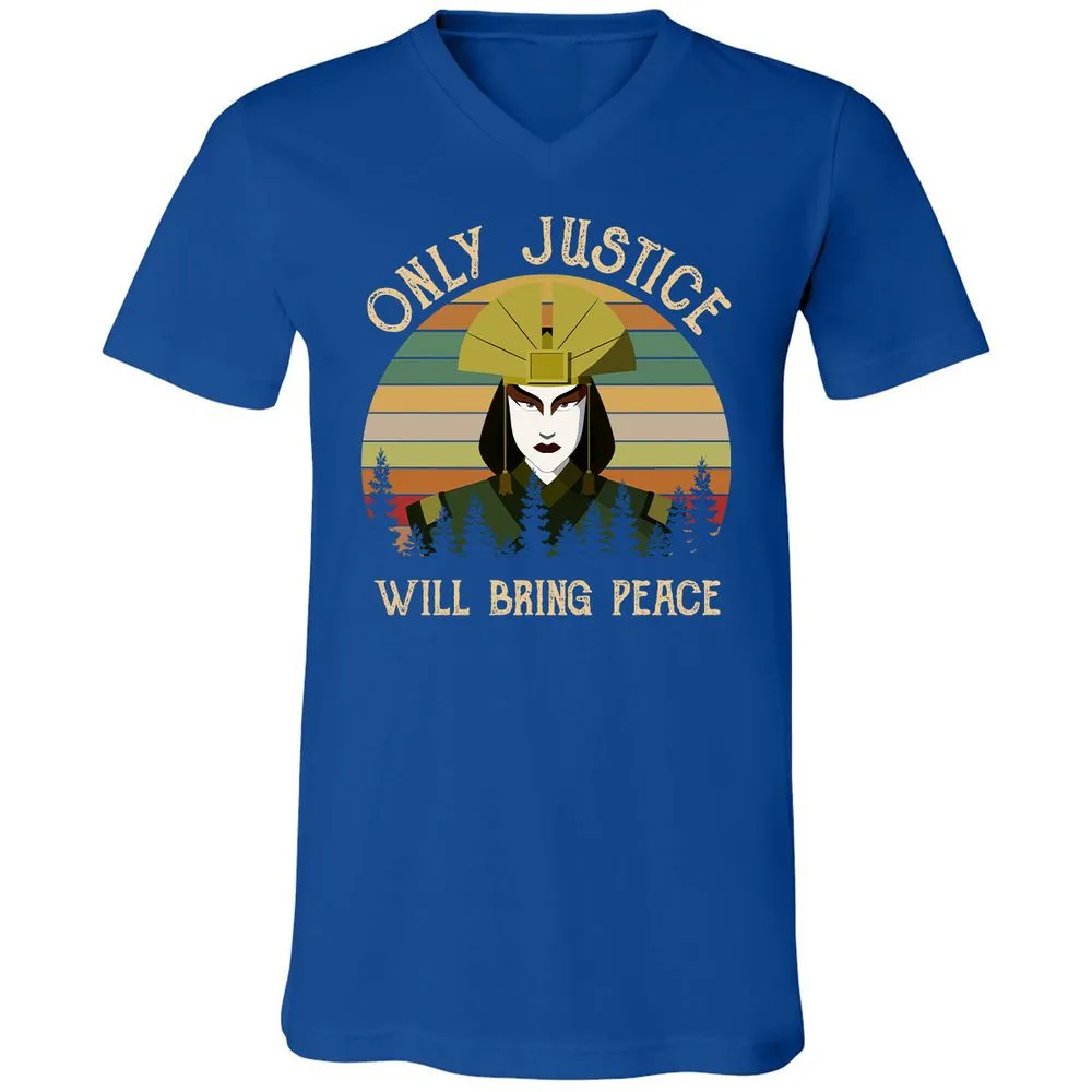 Unisex V-Neck T-Shirt - WK3SZT3T - True Royal - 4
