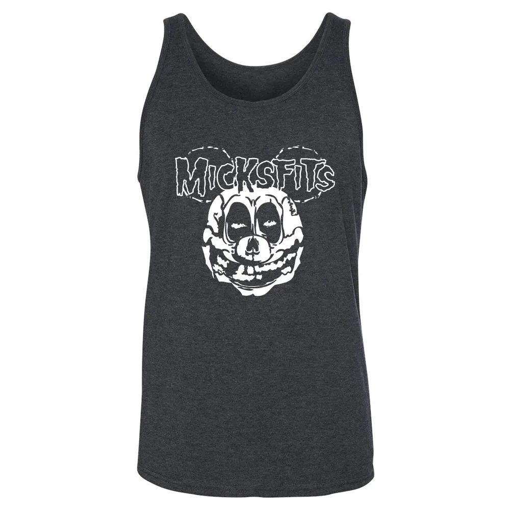 Unisex Jersey Tank - 4UAUQ25B - Dark Grey Heather - 6